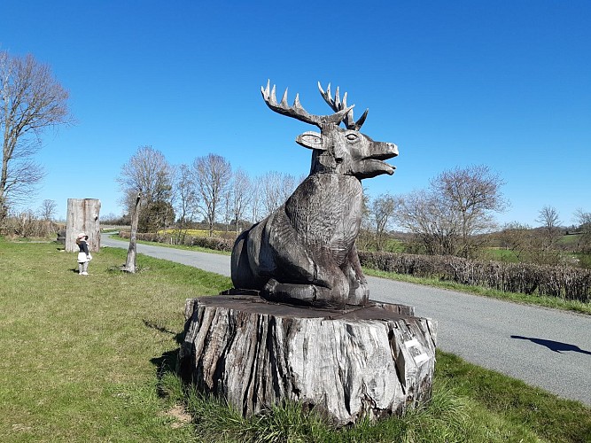Sculptures Etang des Planches