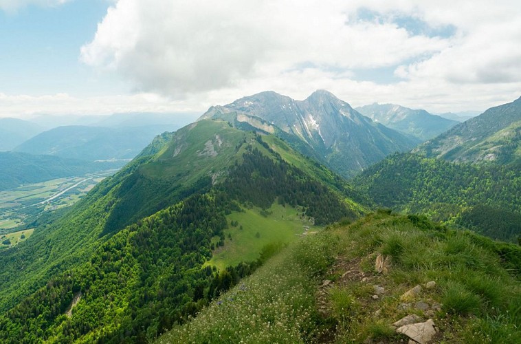 Le Grand Roc depuis le Parc au mouton