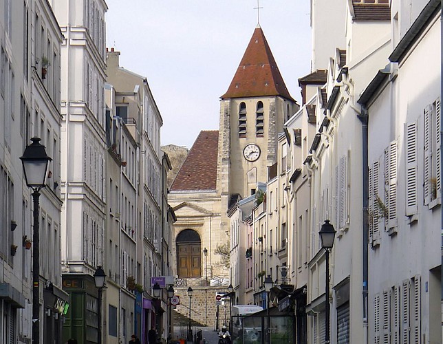 巴黎乡村 - Charonne - 佩尔拉谢公墓 - Belleville