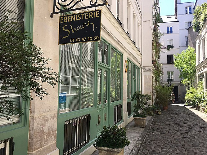 Parigi Corsi e passaggi del Faubourg Saint-Antoine