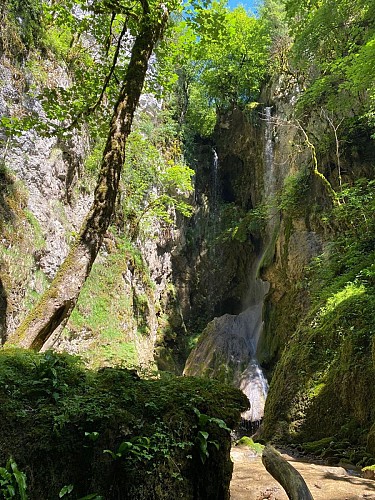 Fouge supérieure en surplomp