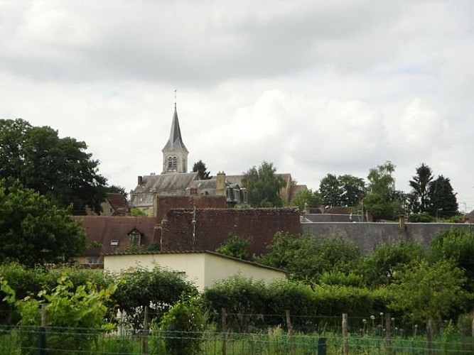 Vue d'Authon-du-Perche © OT du Perche