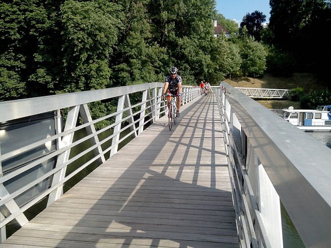 Itinéraire cyclable La Trace du Courlis - Vesoul-Val de Saône