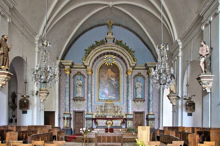 Coeur de l'église Saint-Barthélémy