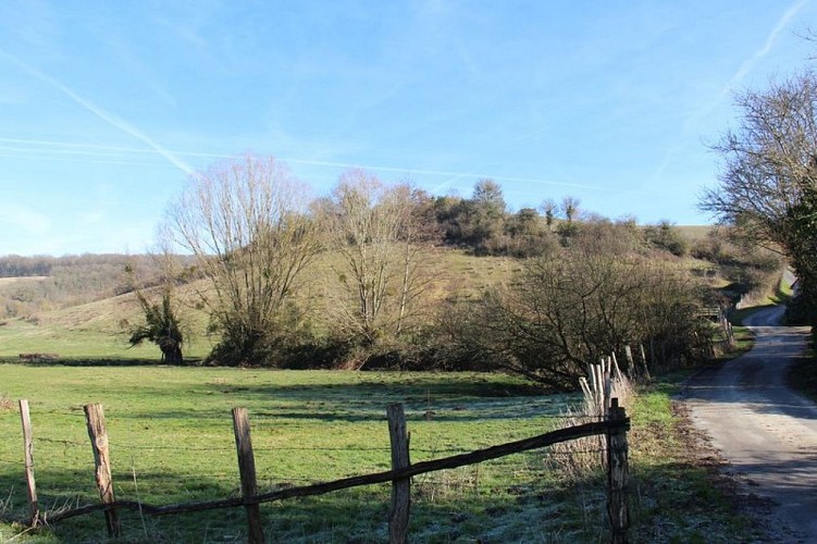 Parcours "vert" de marche nordique de St-Denis-d'Authou