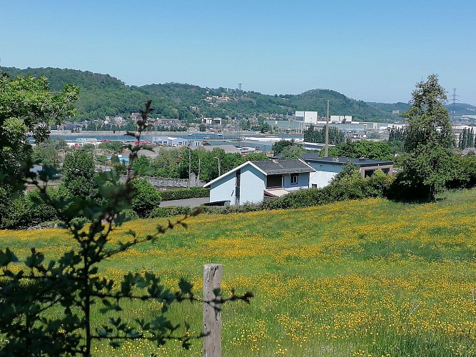 Promenade balisée nr 9 : sentiers et chemins secrets d'Ivoz-Ramet