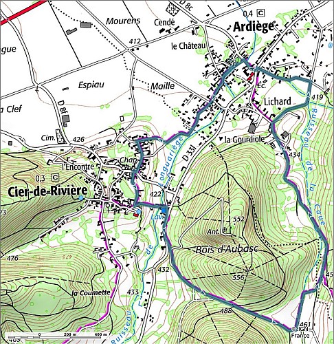 85 - Promenade autour d'Ardiège