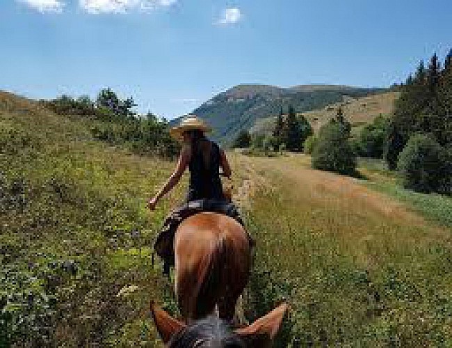 Tour des Coulmes à Cheval