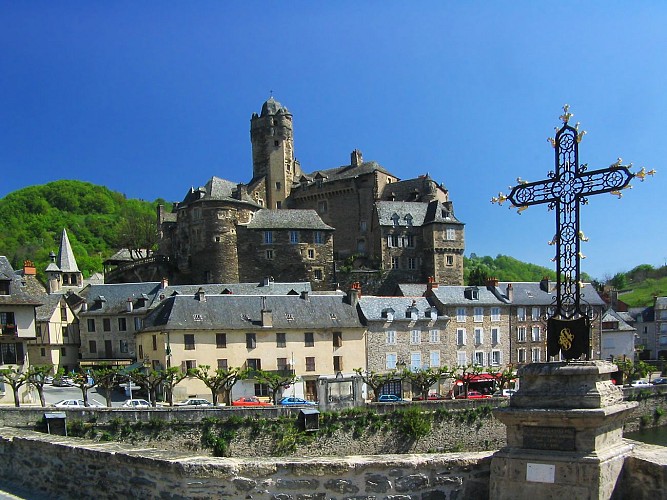 Circuit voiture Gorges du Lot Laguiole - Aubrac
