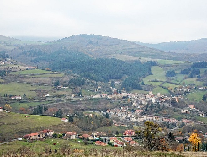 Vue de Chamelet