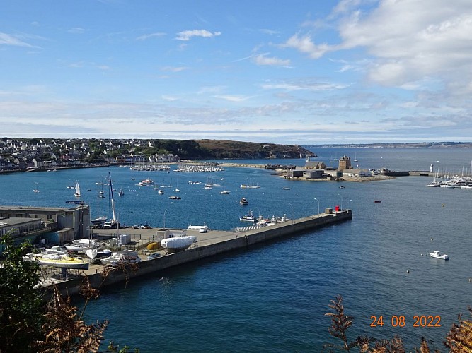 Vue sur le port