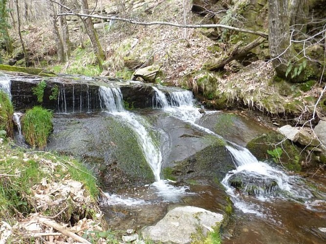 Cours d'eau au dessus du moulin