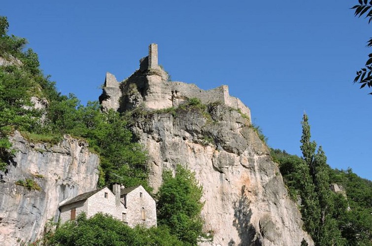 Ruines du château de Castelbouc