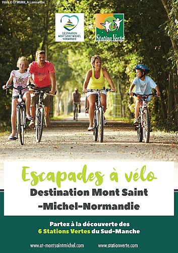 Escapades à vélo dans les Stations Vertes de Destination Mont Saint-Michel - Normandie