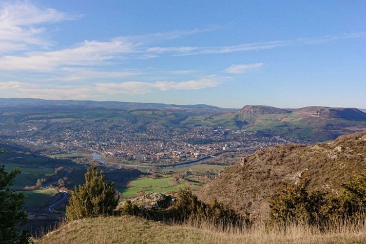 Panorama sur Millau