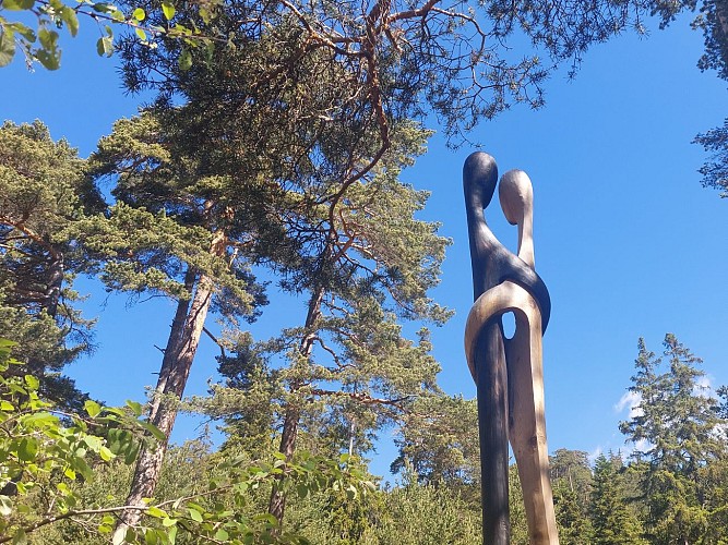 Sentiero delle sculture - Land Art Montagne