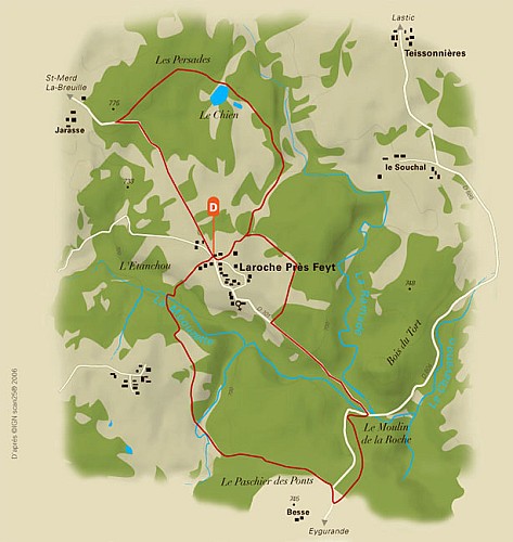 A la naissance du Chavanon - Parcours PAPSE