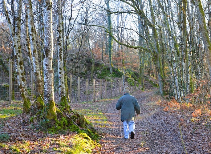 Chemin du Mas Nadaud à Pageas 