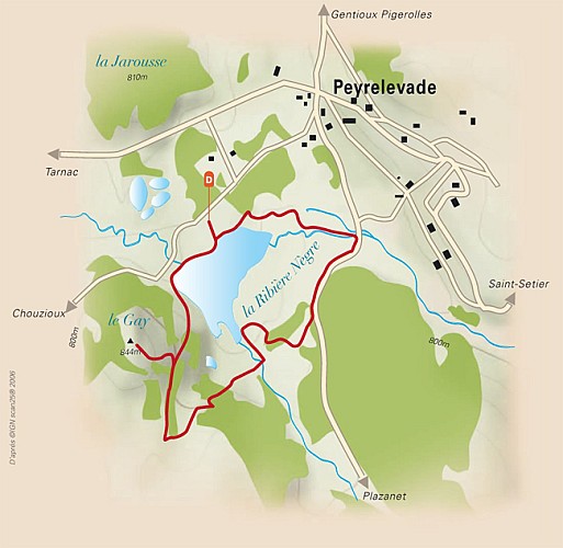 Circuit d’interprétation de la tourbière de Rebière Nègre - 4 km
