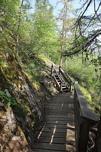 The Valloire ecosylve trail