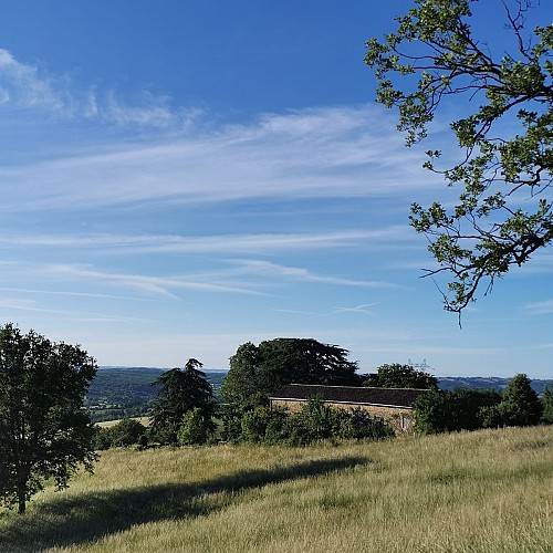 Vue sur le circuit des Crêtes