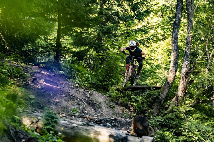 Mountainbike piste Châ Nada