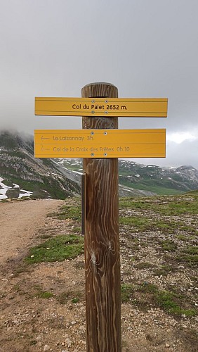 Palet Pass (Col du Palet)