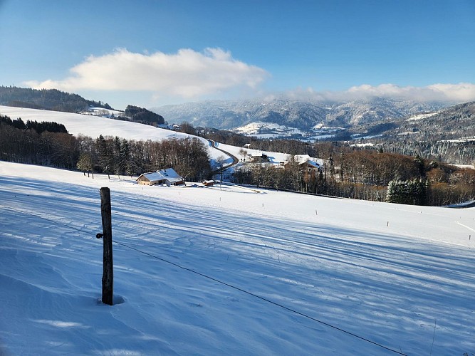 Hiking track - Col du Perret_Bogève