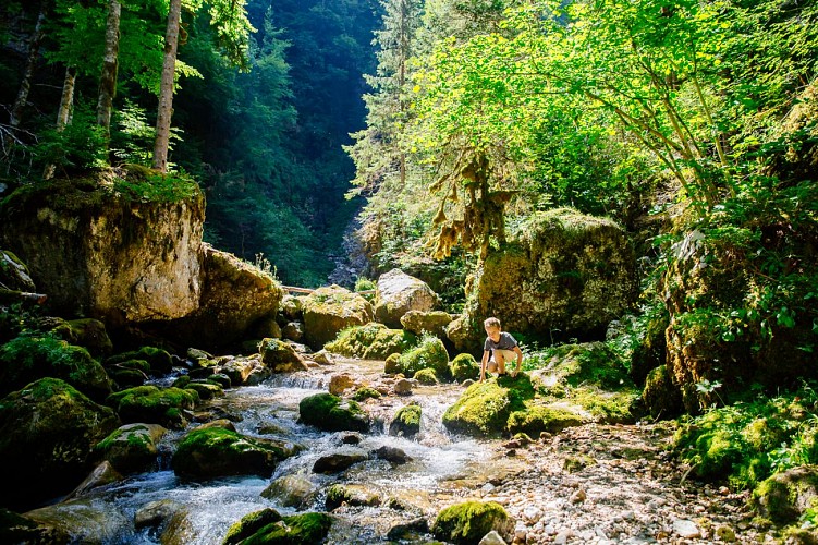 Itinéraire du fond du Cirque