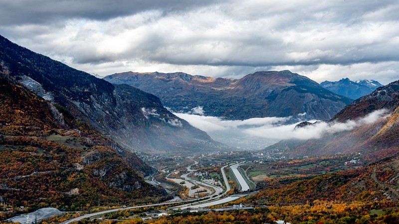 Point de vue depuis le Pas du Roc