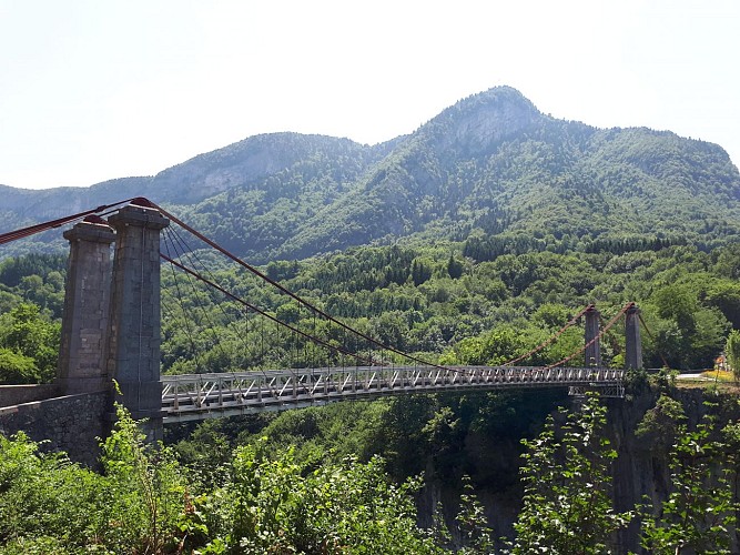 La boucle du Chéran : du pont de l'Abîme au Chaos