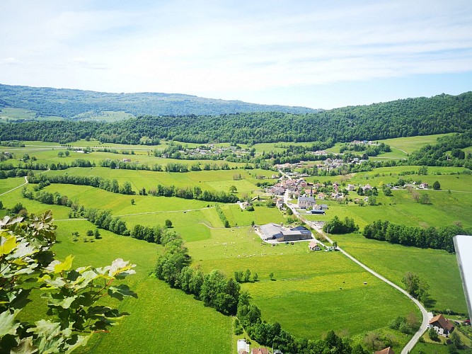 Depuis le plateau de Rivoire