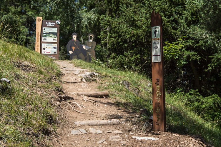 Sentier d'interprétation du fort du Télégraphe