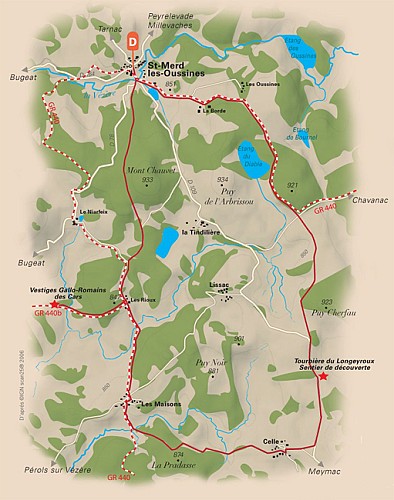 Du site des Cars à la tourbière du Longeyroux