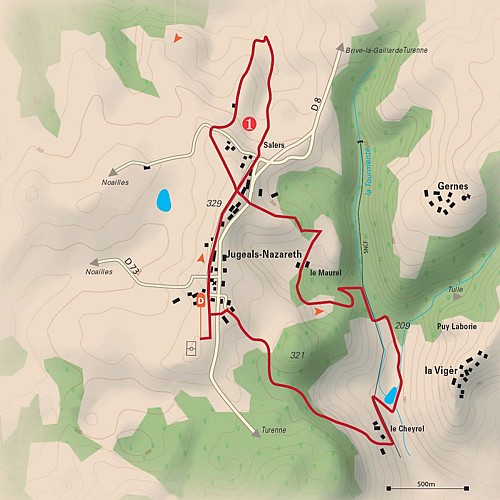 Huit de la Couze à la Tourmente