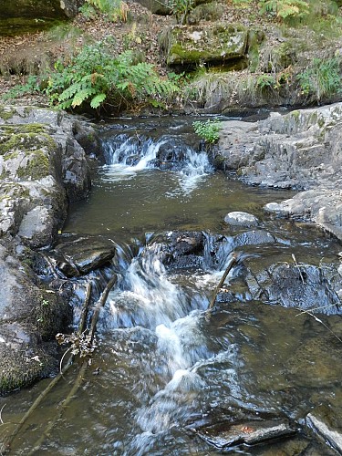 Le Coiroux : lac, torrent, canal