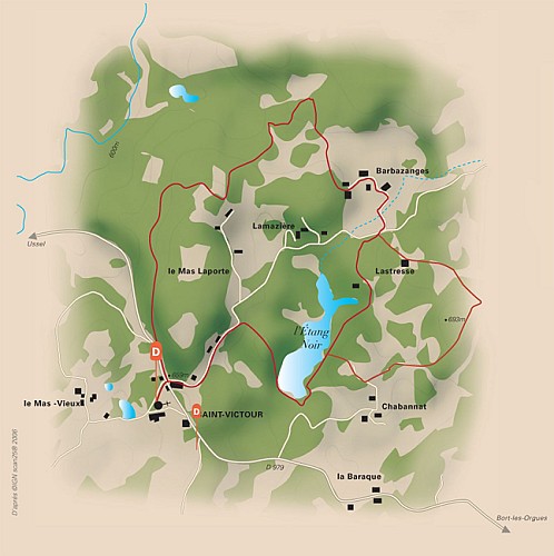 Le mystère de l'étang noir - 8 km