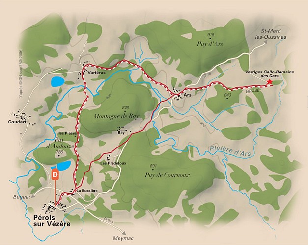 Le site gallo-romain des Cars