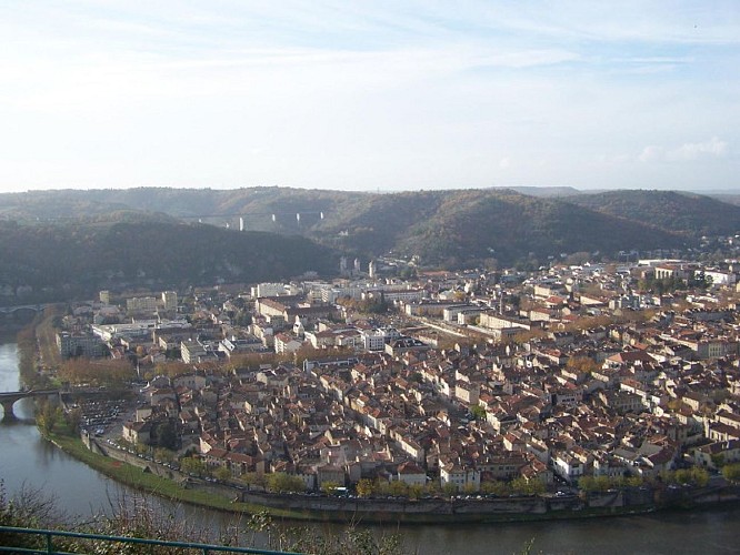 Cahors - Vue de la Ville 