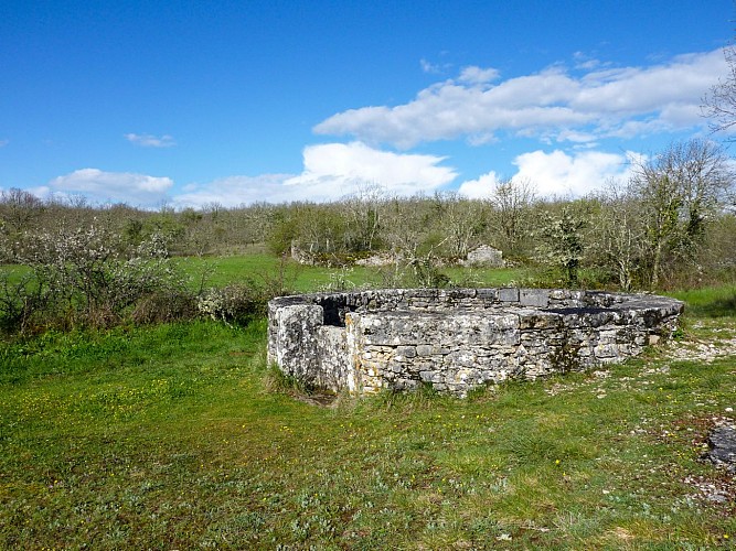 Escabasse - Les puits romains à l'escabasse © Lot Tourisme - C. Sanchez