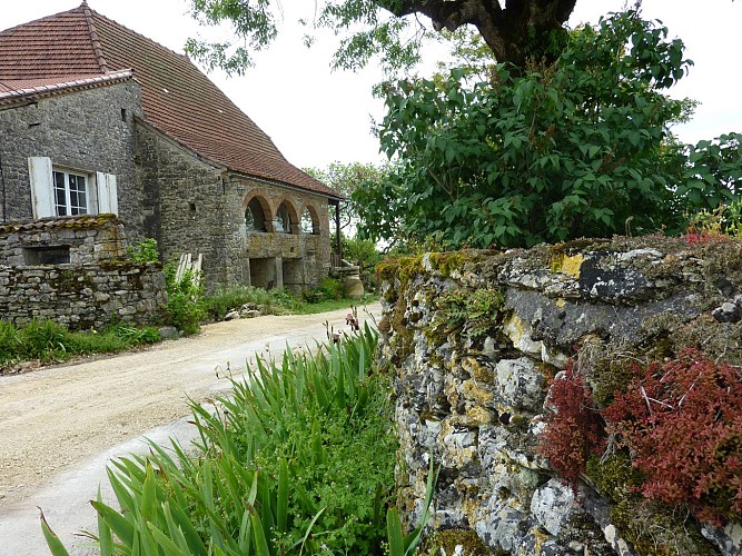 Merlan - Maison traditionnelle en pierre_09 © Lot Tourisme - C. Sanchez