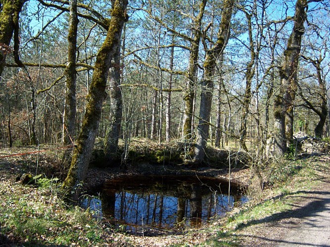 Saint Cirq Souillaguet : Réserve d'Eau