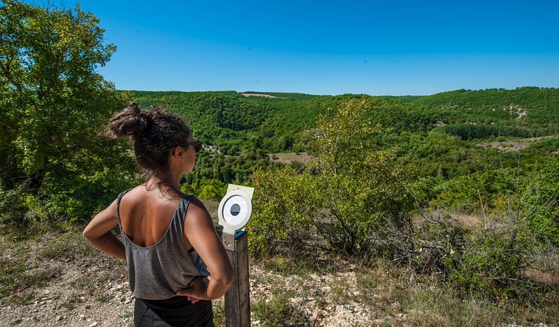 Rocamadour - Causses et Borne Découverte © Lot Tourisme - C. ORY