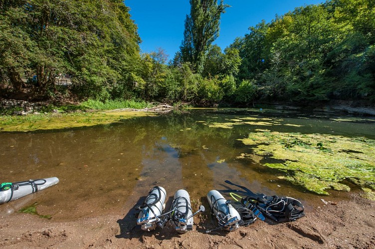 Résurgence de Cabouy