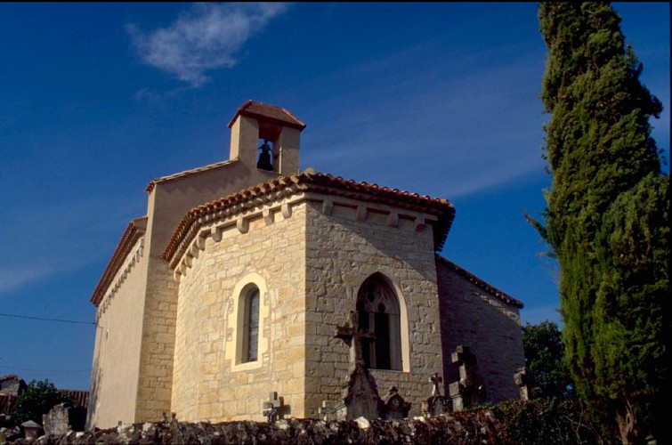 Labastide Marnhac : Eglise Romane de Salgues