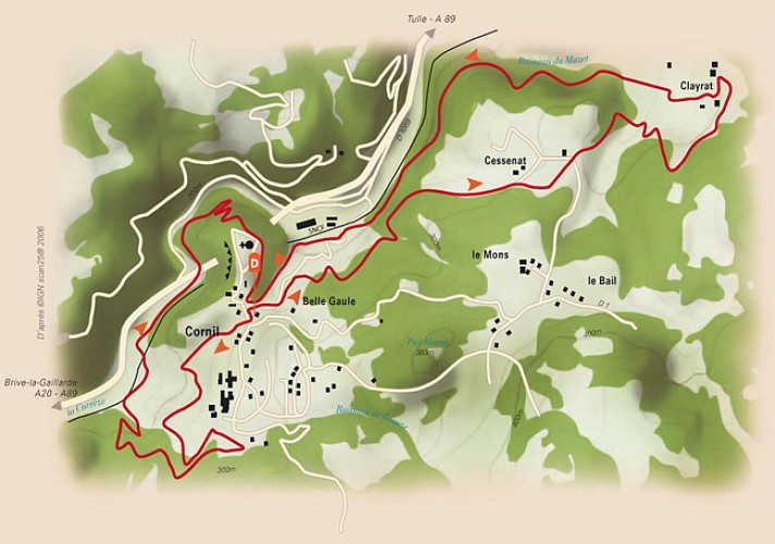 Les balcons de la Corrèze