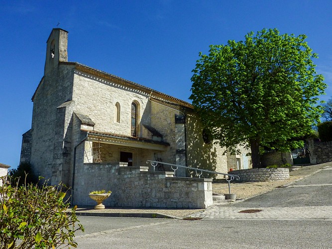 Sainte-Alauzie - Eglise  