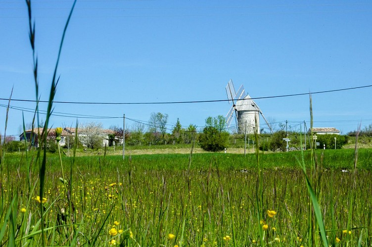 Boisse - Vue sur le Moulin de Boisse 