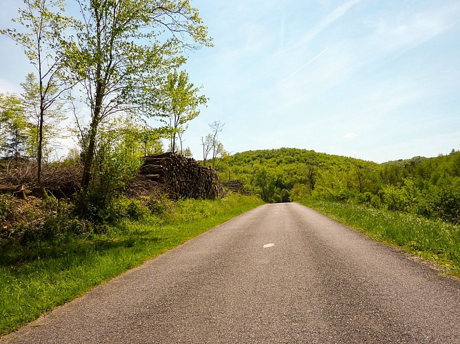 06Peyrarnaud - Route sillonant la vallée de la Masse© Lot Tourisme - C. Sanchez