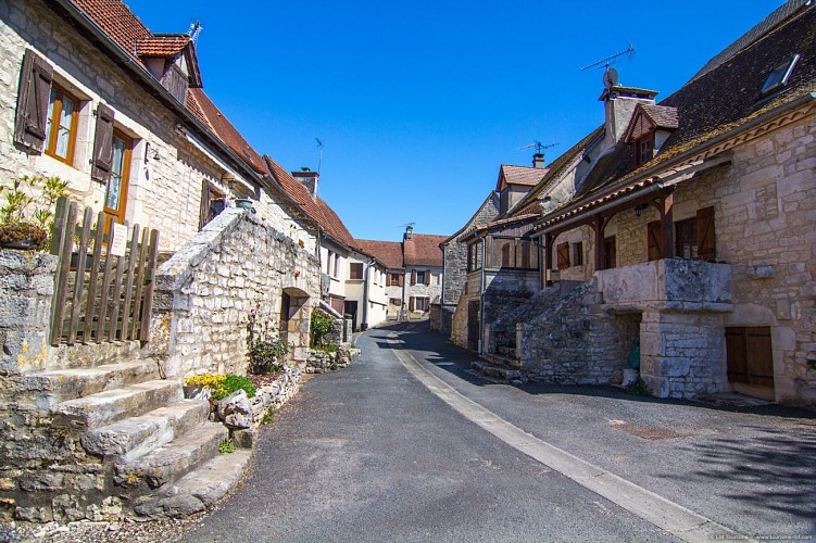 Reilhac - Vue sur le Village 